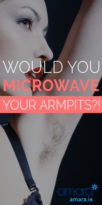 Would You Microwave Your Armpits - Underarm Sweat Treatment Mirasmooth