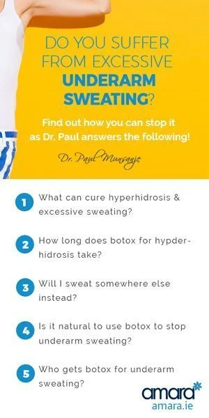 Hyperhidrosis treatments Dublin