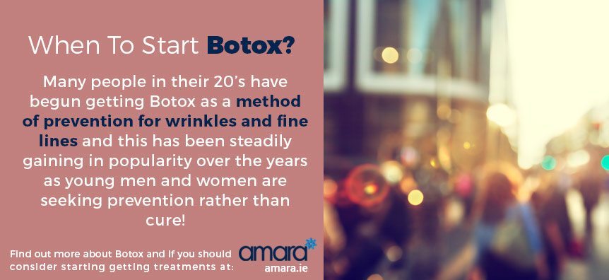When To Start Botox Treatments