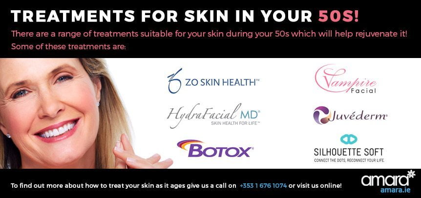 Treament for skin in your 50s