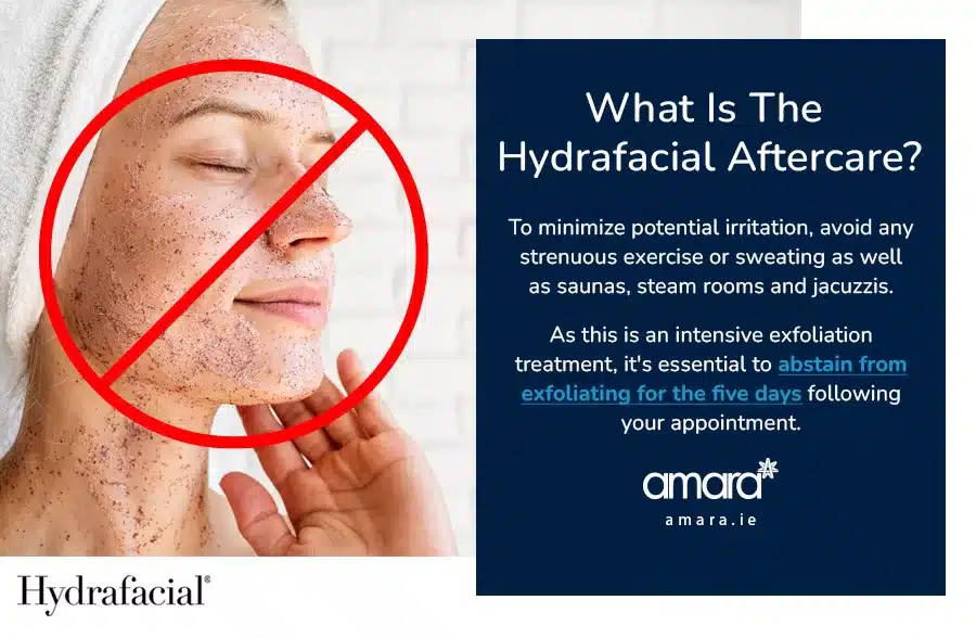 Hydrafacial Aftercare - Treatment - Dublin Amara