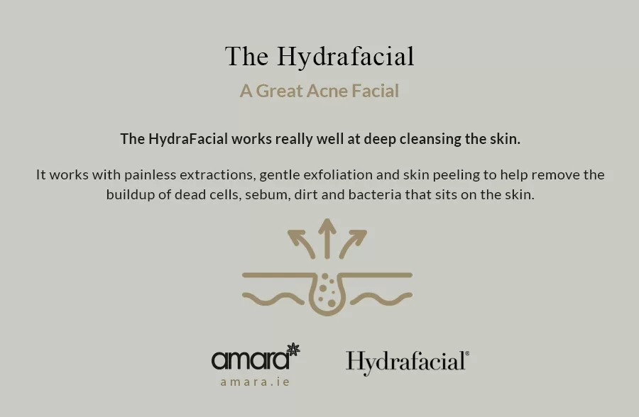 Hydrafacial Great Acne Facial - Amara Dublin